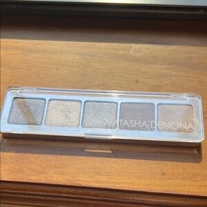 Natasha Denona Eyeshadow Palette - Elegant Silver and Gray Tones